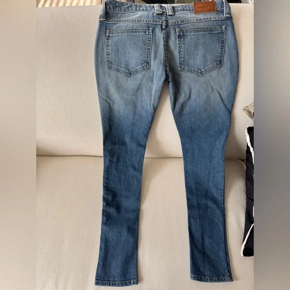 Frankie B. Blue Jeans with Distressed Details - Picture 9 of 11